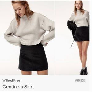 Aritzia Wilfred Free Centinela Skirt